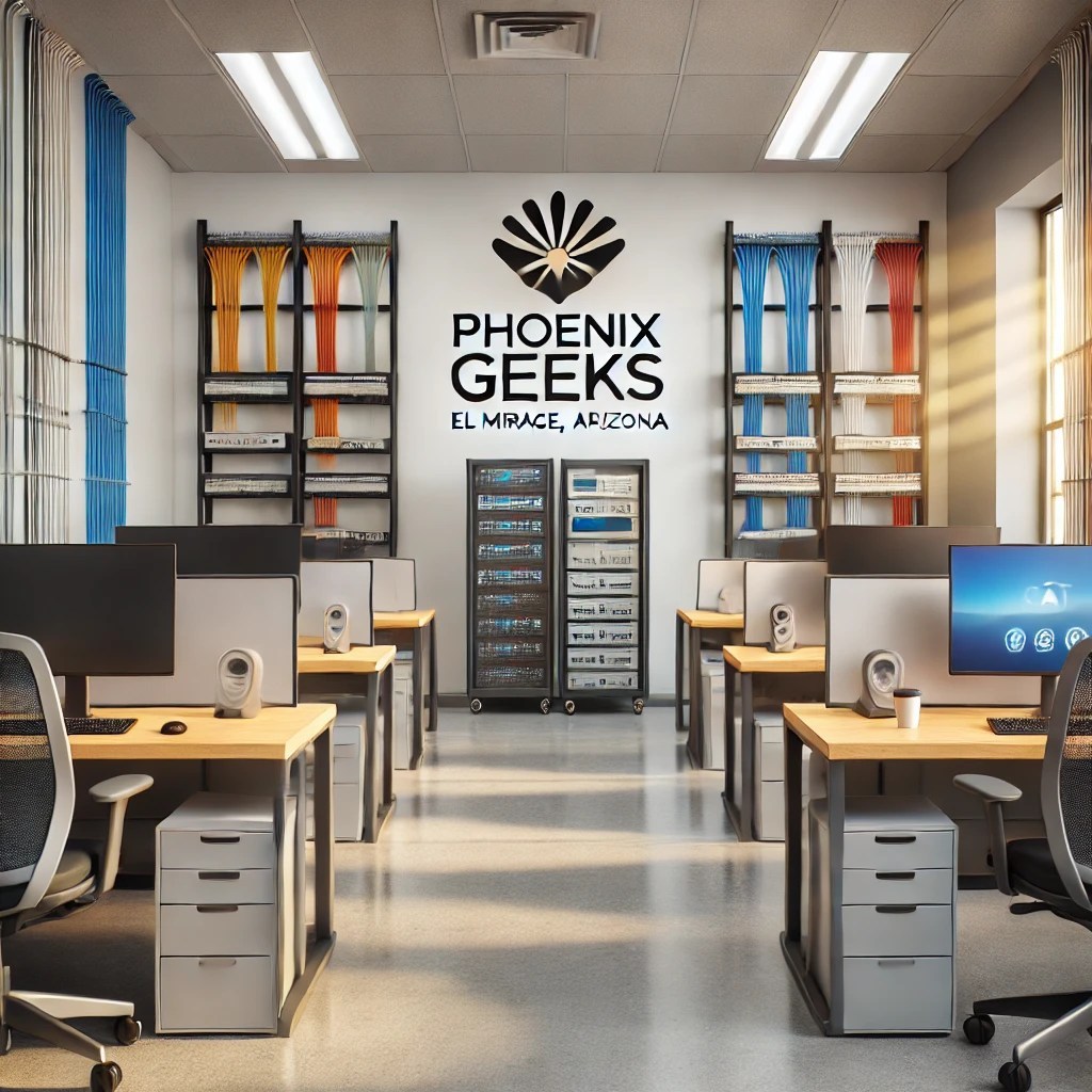 Phoenix Geeks specializes in Cat5 and Cat6 cabling installation in El Mirage, AZ, providing businesses with a high-performance network foundation. Our customized solutions and comprehensive IT services ensure seamless connectivity and long-term reliability for El Mirage businesses.
https://phoenixgeeks.us/el-mirage-cabling-solutions